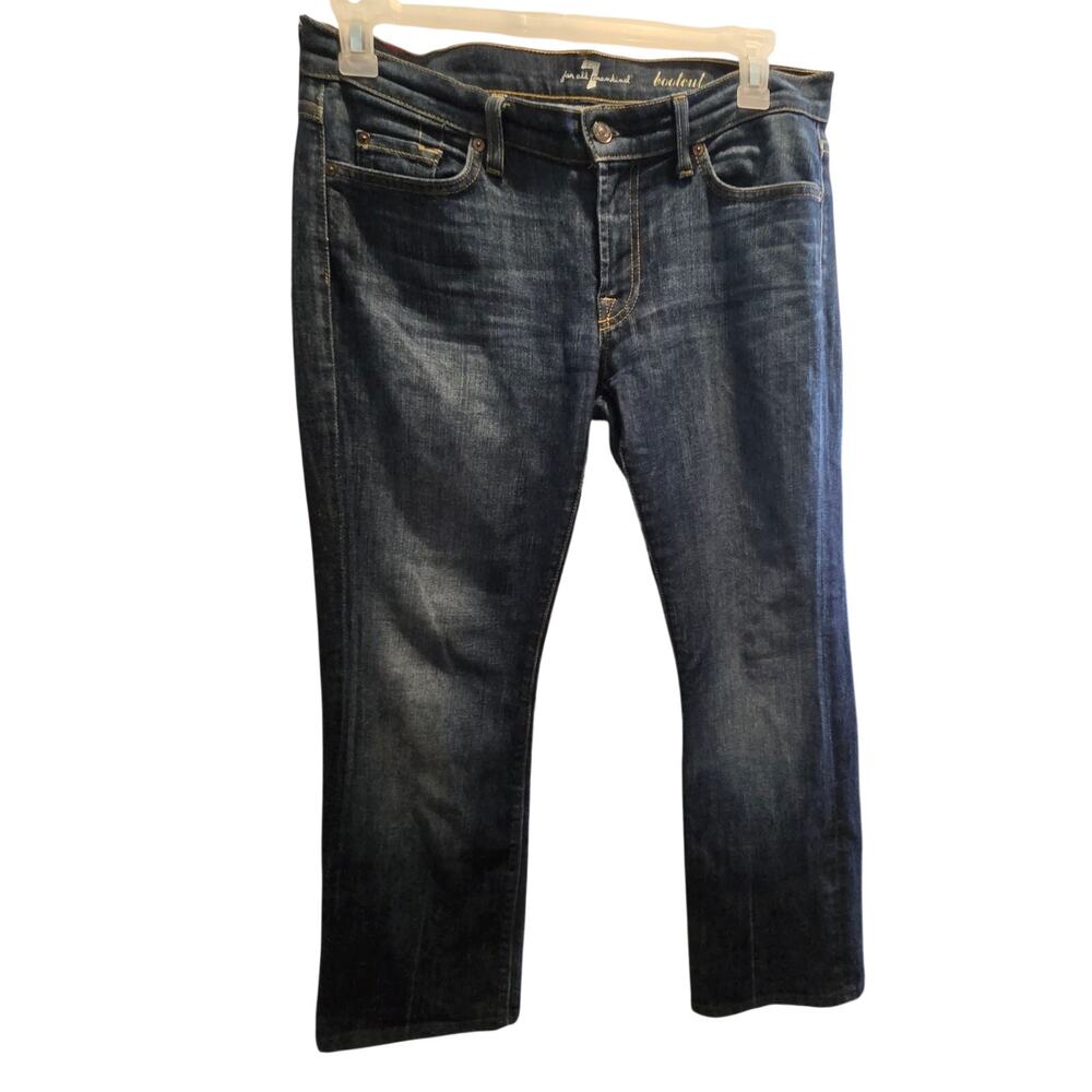 7 for All Mankind bootcut low rise sz 31